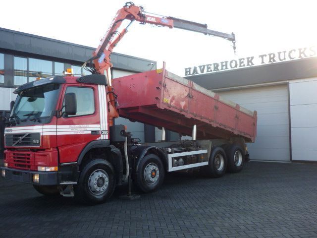 Volvo FM 12.380 8x4 Tipper Crane Atlas Terex 125.2 A2