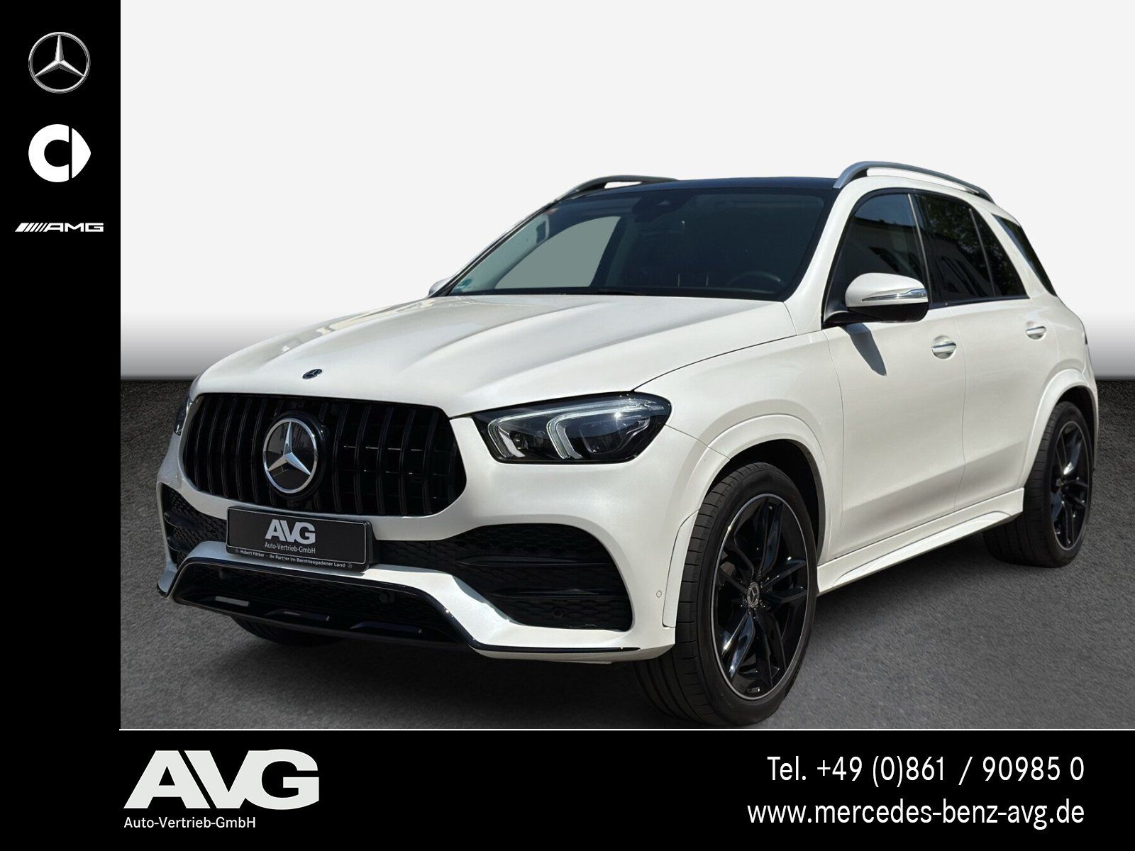 MERCEDES-BENZ GLE 400 d 4M AMG Pano Burmester AIRMATIC Sitzkli