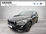 BMW X1 sDrive18i Sport Line LED WLAN Navi Tempomat - BMW X1: Schwarz