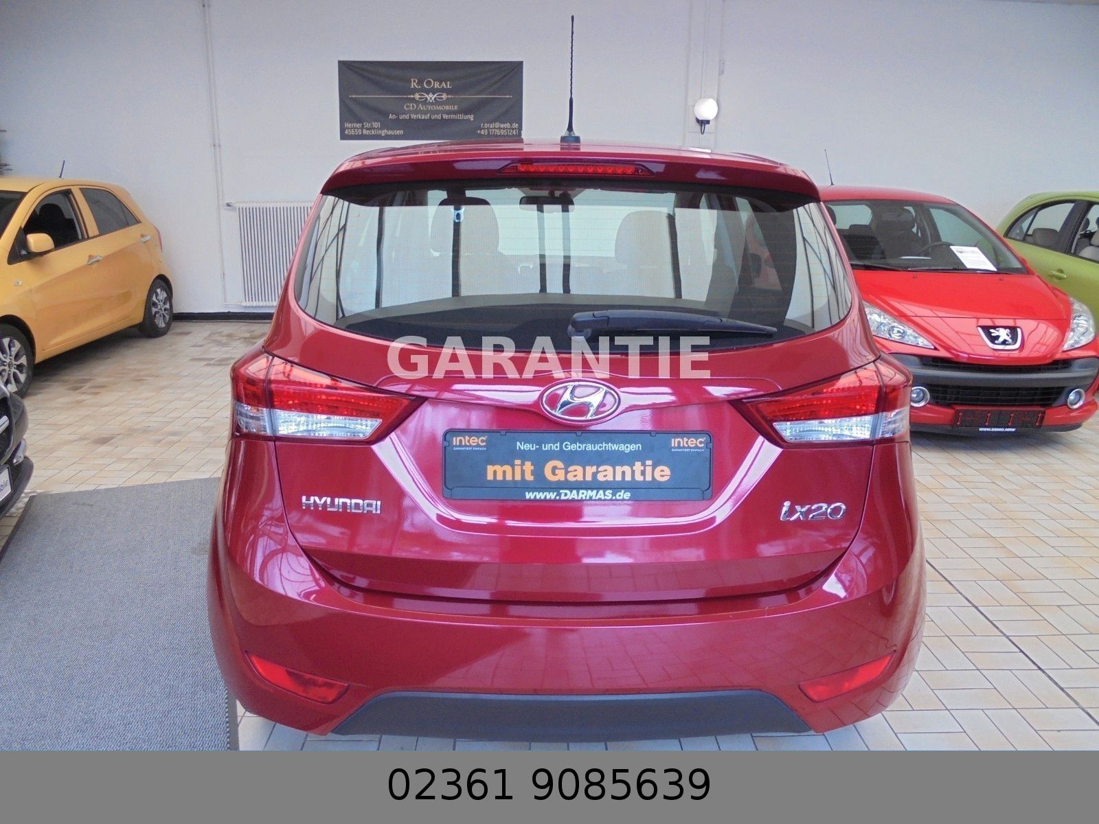 Fahrzeugabbildung Hyundai ix20  Klima/Sitzheizung/Multifunktion/5Türig