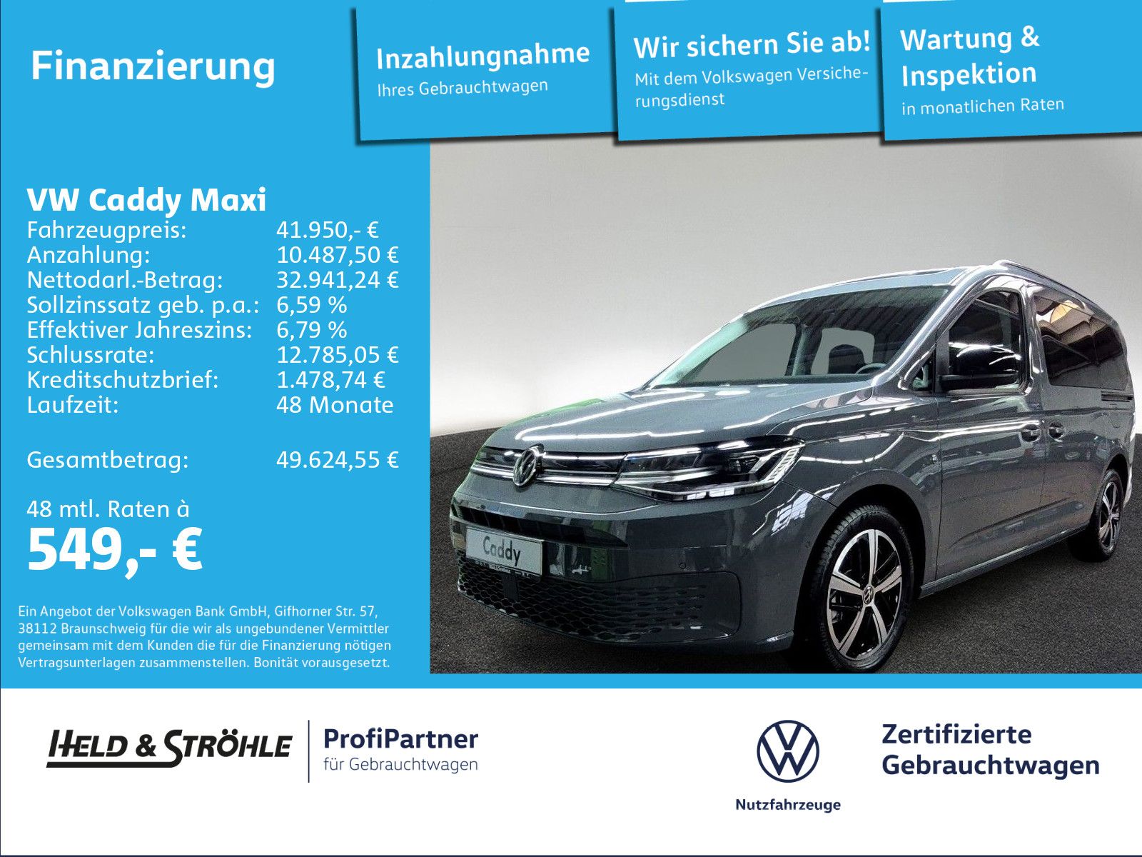 Volkswagen Caddy Maxi - Bild 1