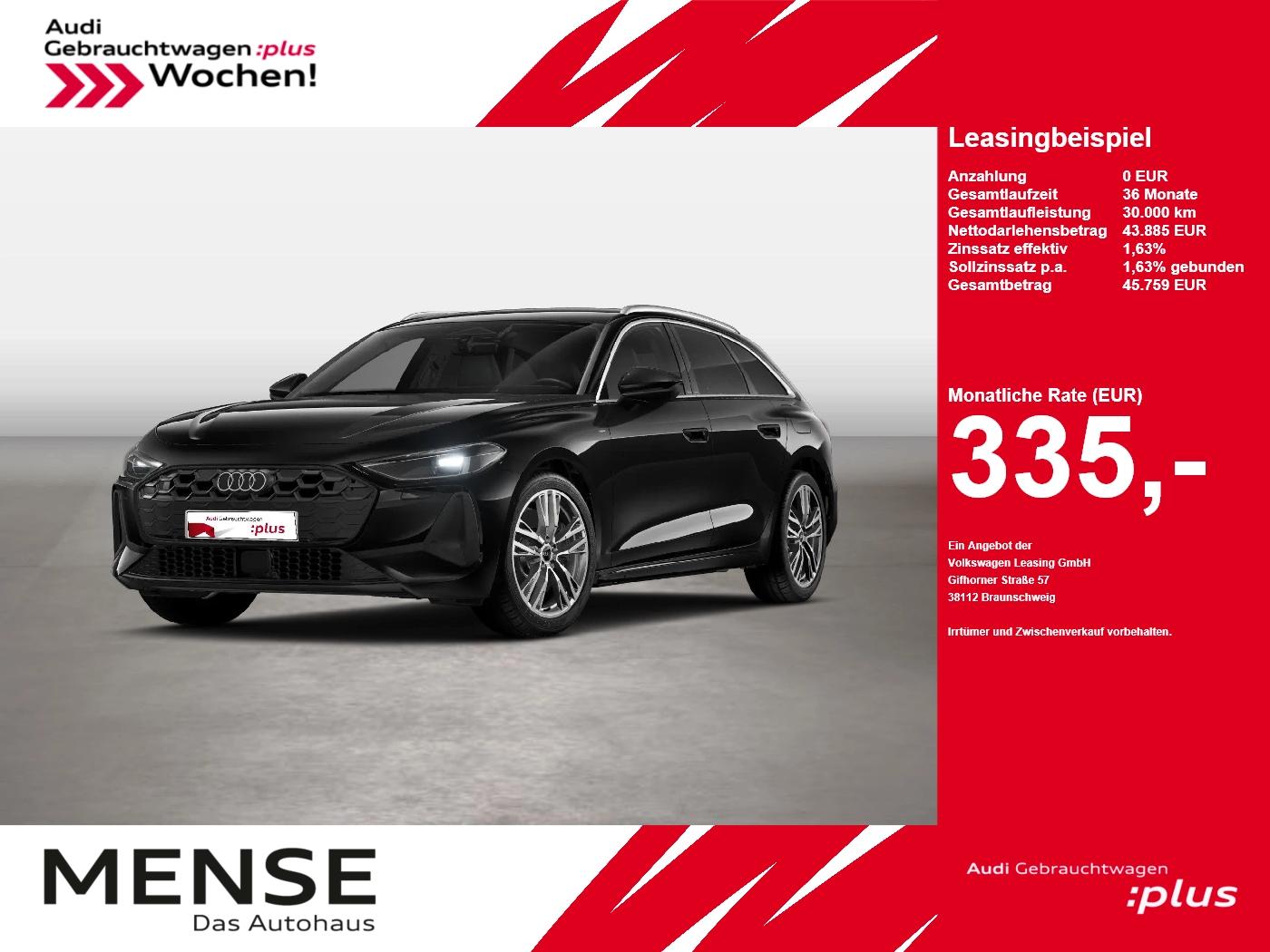 Audi A5 Avant e-hybrid quattro S tronic AHK Standhzg
