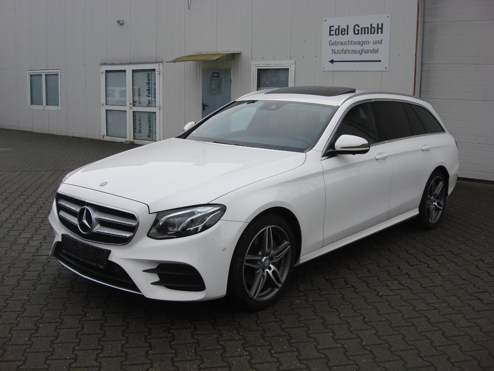 Mercedes-Benz E 220d T AMG Line 9G*360°AHK*ESD*Multibeam*