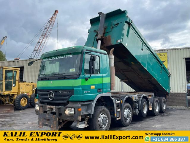 Mercedes-Benz Actros 5044 Kipper 10x8 Full Steel Eps 25m3 Stee