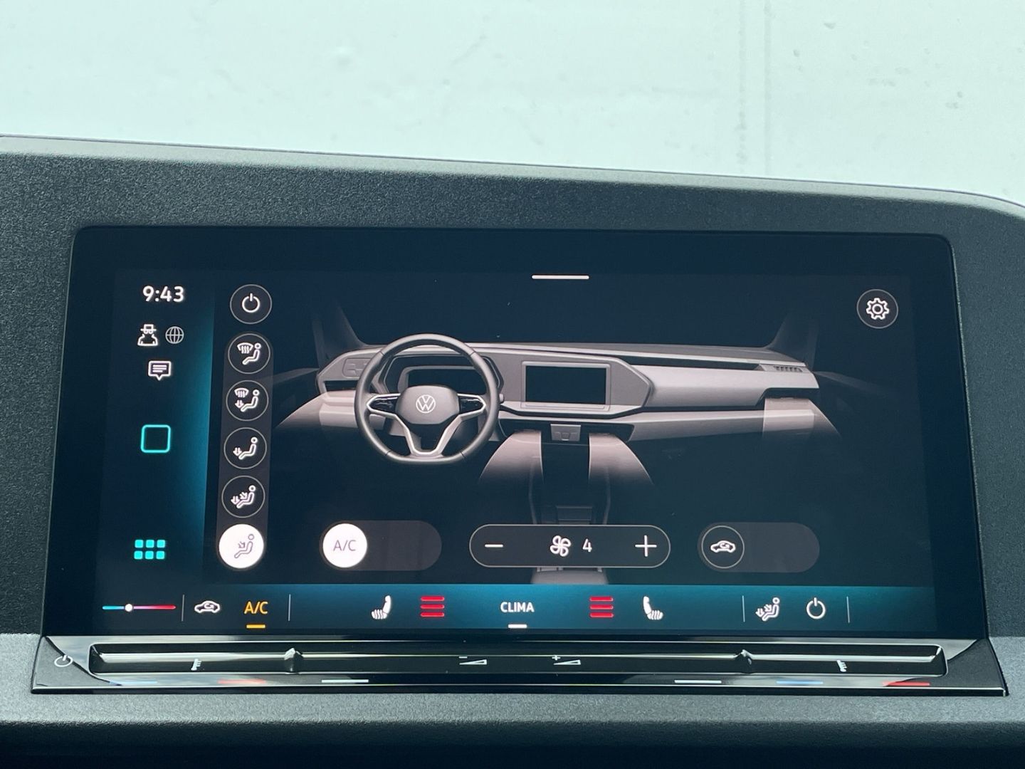 Caddy Life 2.0 TDI 5-Sitzer Kamera/Sitzhzg/App-C