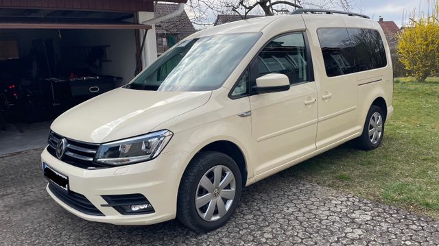 Volkswagen Caddy Maxi 2.0 TDI-AUT-Navi-Volleder-SHZ-