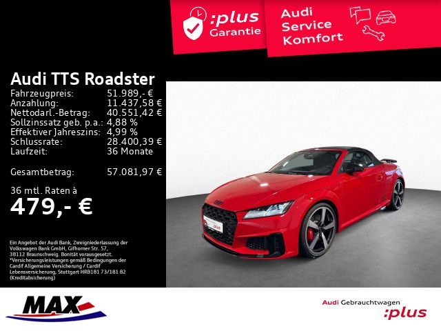 TTS Roadster TFSI S tronic LED+KAMERA+B&O+LEDER+