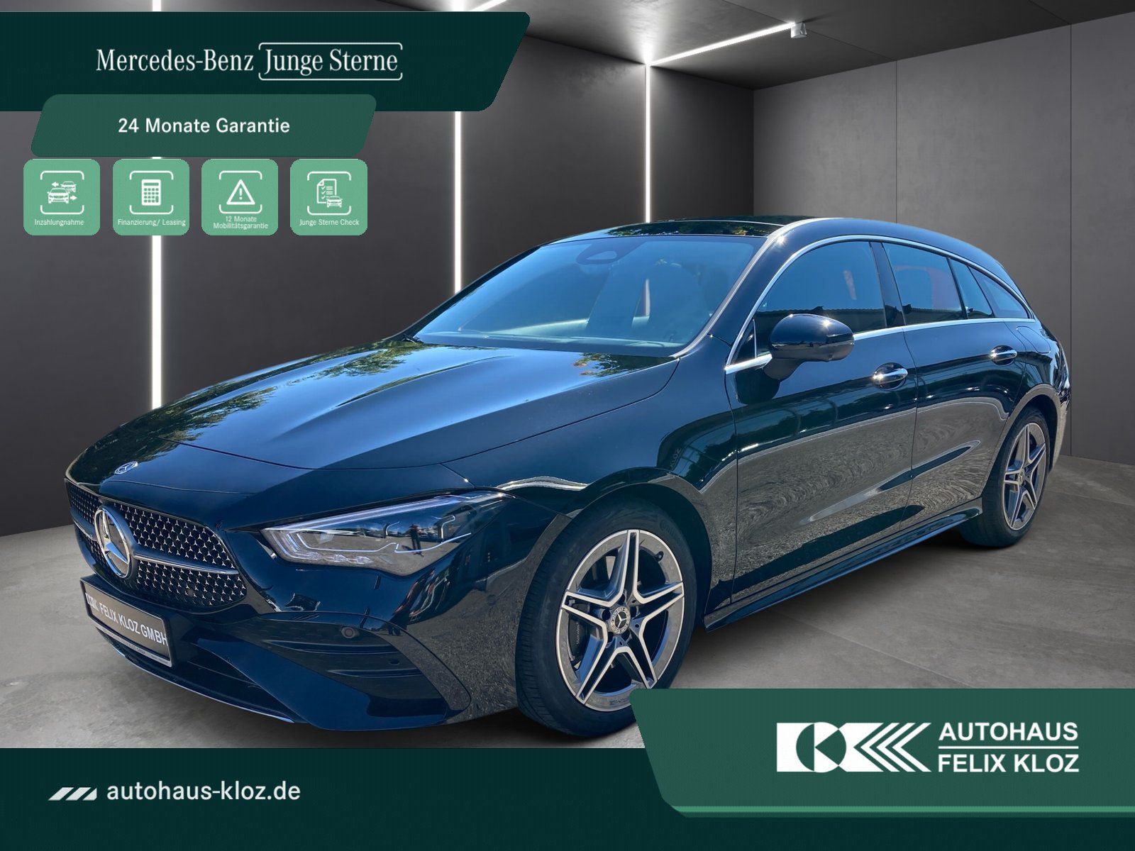 Fahrzeugabbildung Mercedes-Benz CLA 200 SB AMG PLUS*AHK*Pano*HUD*360°*MultiBeam*
