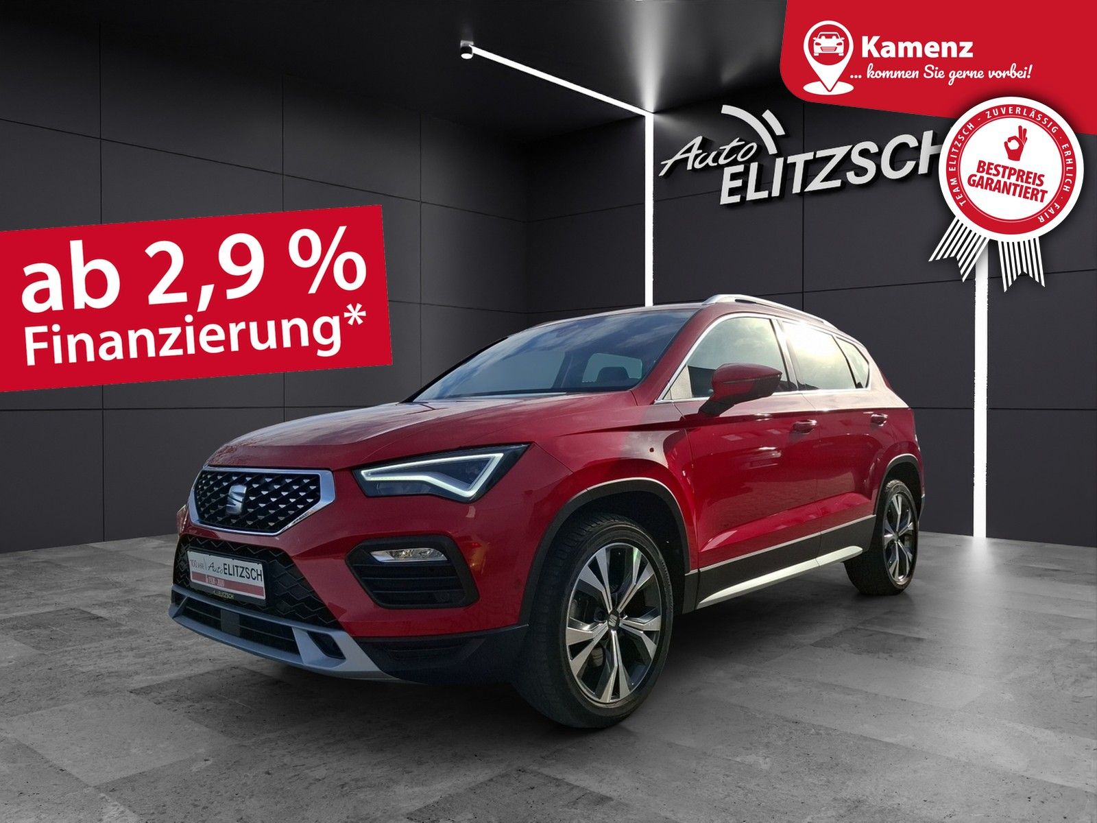 Fahrzeugabbildung SEAT Ateca TDI Xperience DSG LED AHK Navi ACC RFK bea