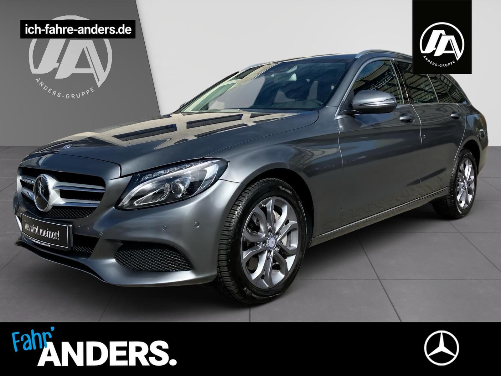 Mercedes-Benz C 250 d T AVANTGARDE+Distr.+AHK+LED+Navi+SHZ+PTS