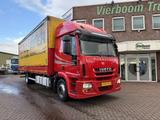 Iveco EuroCargo 120 E25 4X2 BAKWAGEN MET SCHUIFZEILEN - Iveco Eurocargo 120e25