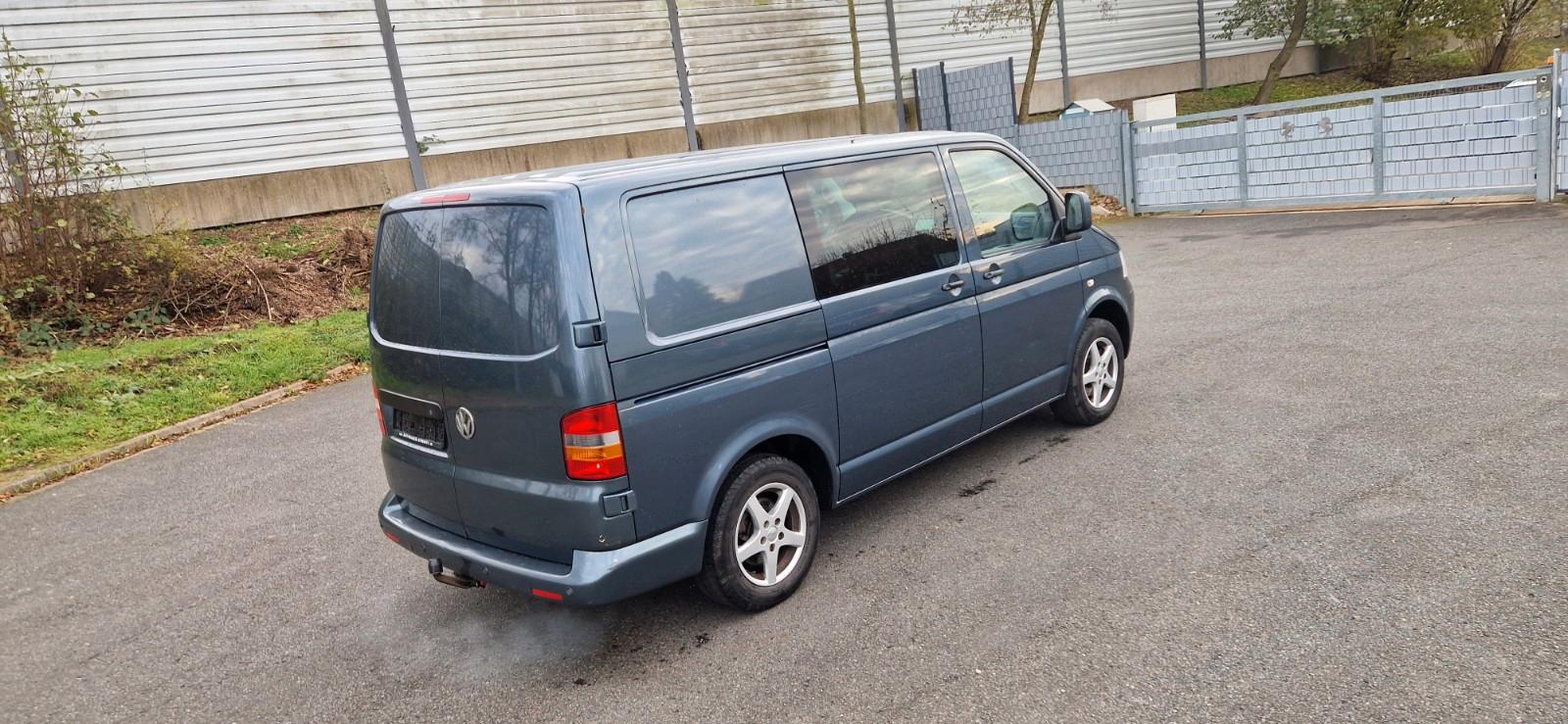 Volkswagen T5Transp. Kasten-Kombi 5 Sitze AHK Klima 1 Hand