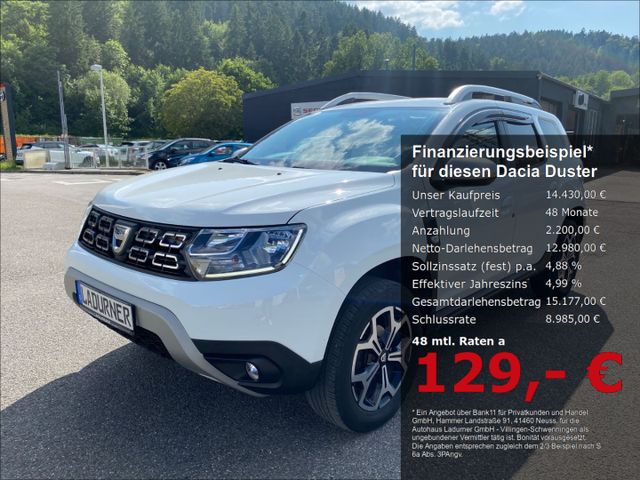 Duster II Prestige Tempomat Rückfahrkamera Navi