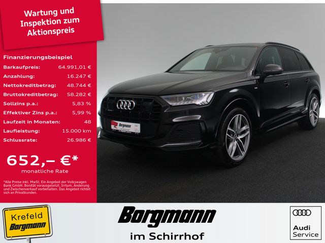 Audi Q7 50 TDI quattro S line AHK 360° LASER PANO B&O