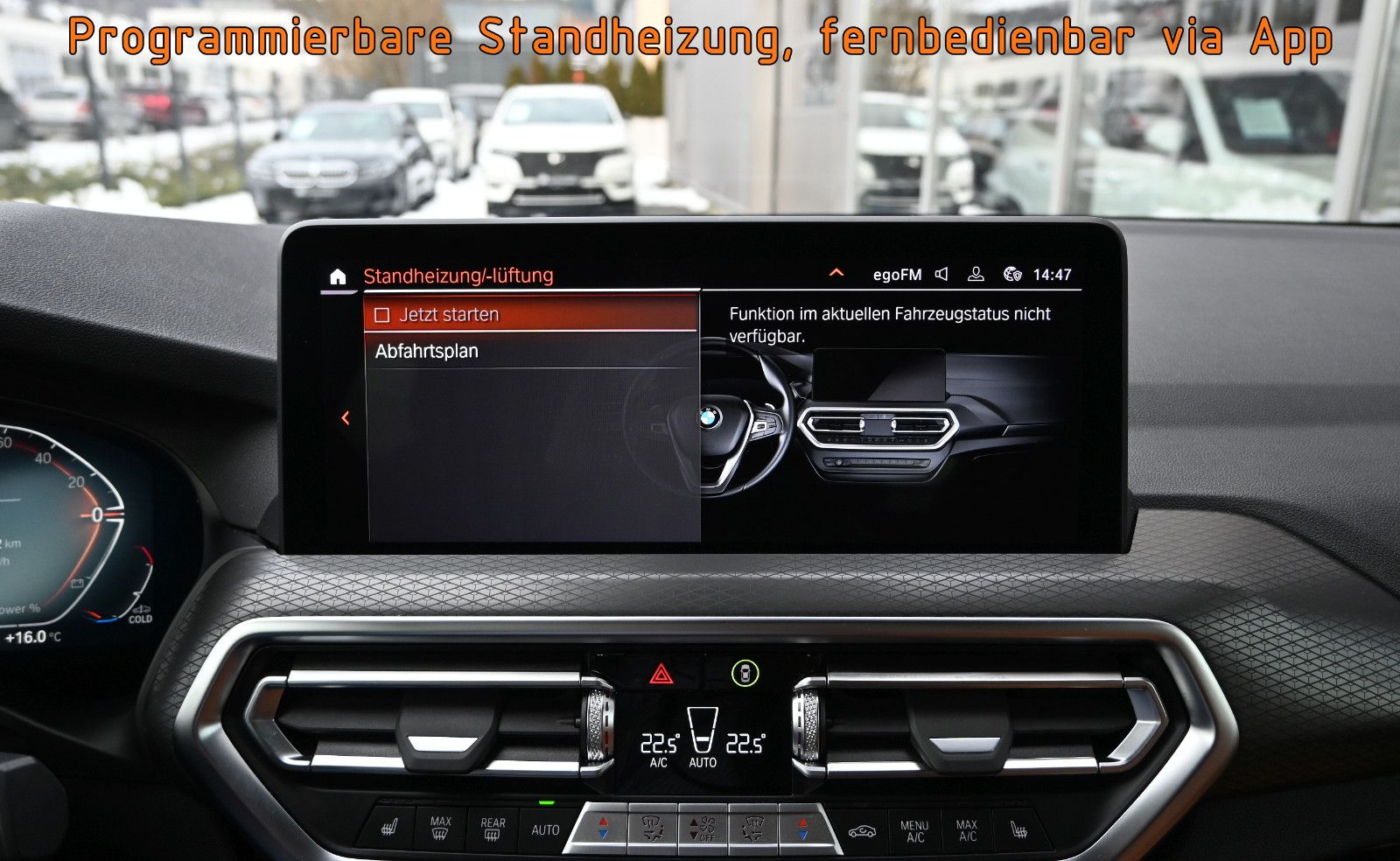 Fahrzeugabbildung BMW X4 xDr30d M SPORT °UVP 96.290€°AHK°M-SITZ°STHZG°
