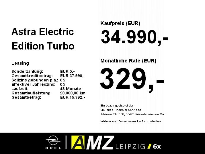 Opel Astra Electric - Bild 3