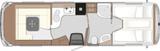 Concorde Cruiser 890 RLA RelaxLounge*ZederGloss*Vanille  - Concorde Alkoven