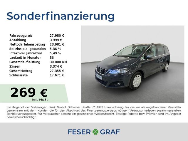 SEAT Alhambra XCELLENCE 1.4 TSI DSG ACC*NAVI*STH*PDC*