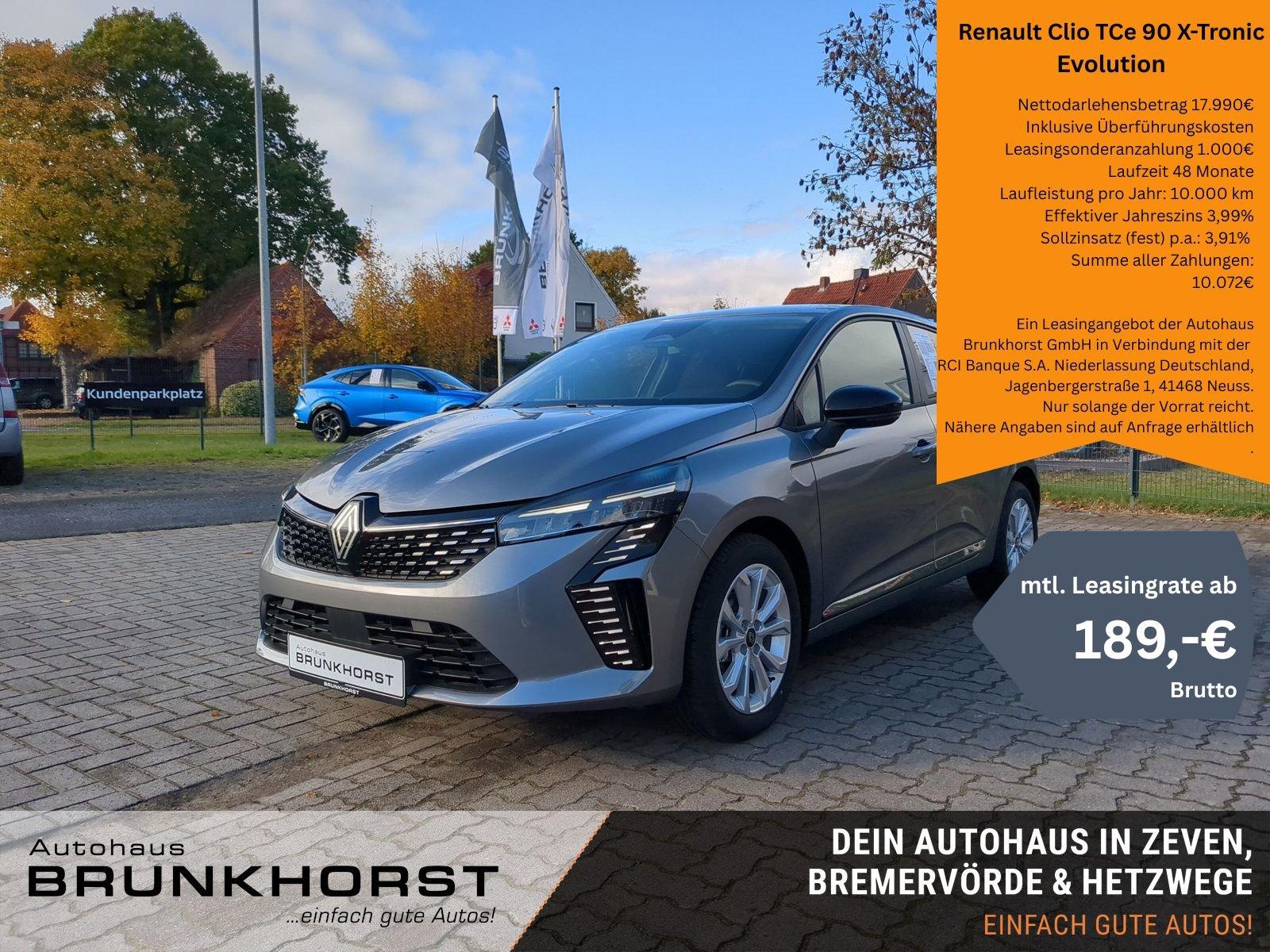 Renault Clio TCe 90 X-Tronic Evolution LED+KLIMA+ALU