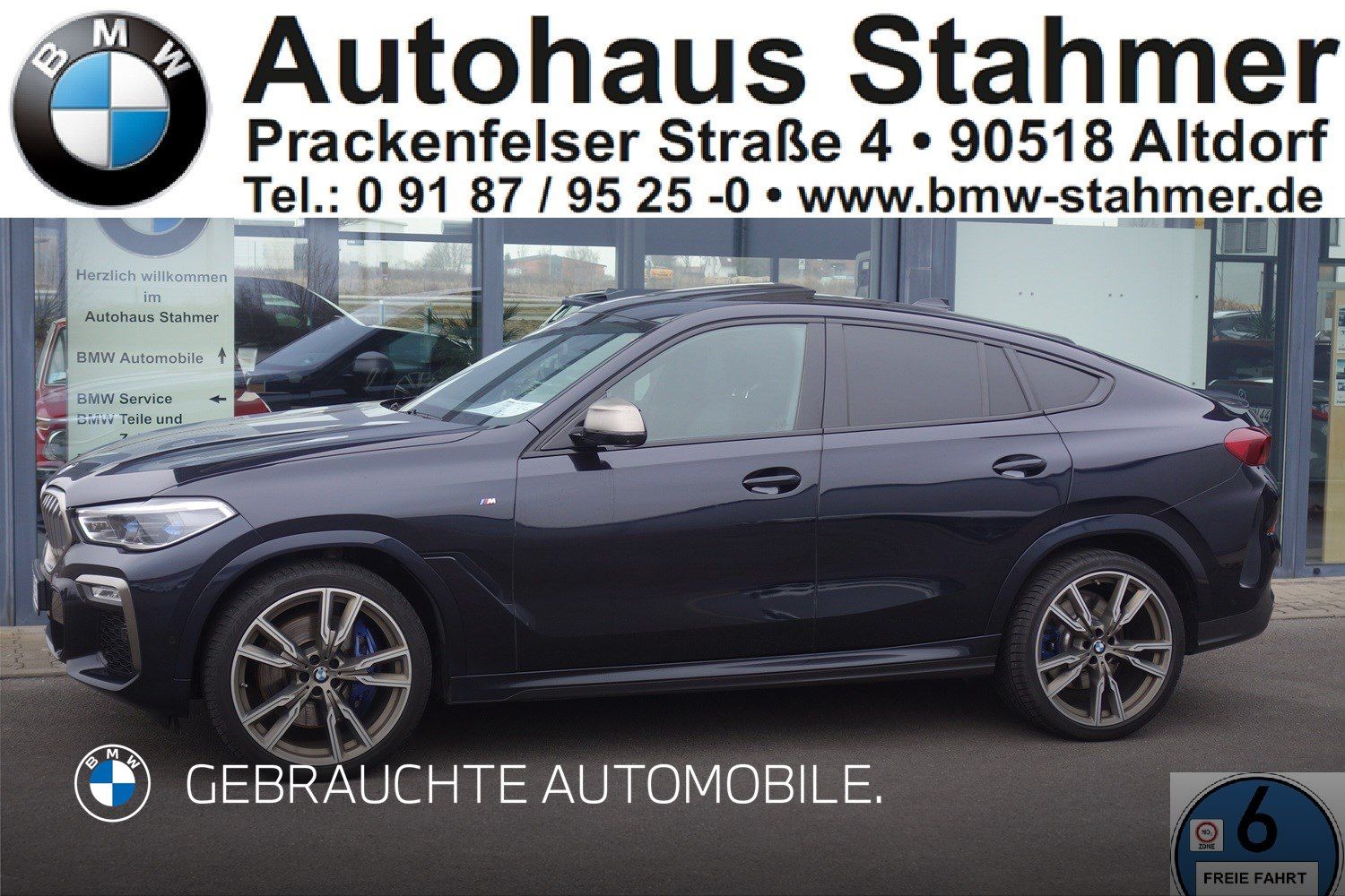 BMW X6 M50d Gestiksteuerung B&amp;W Surround Head-Up