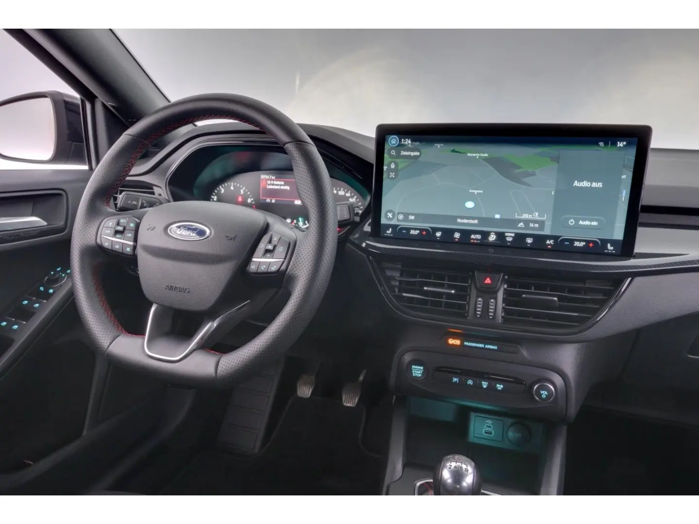 Ford Focus 1.0EB Turnier ST-Line+LED+NAVI+SHZ+KAMERA, миниатюра 10