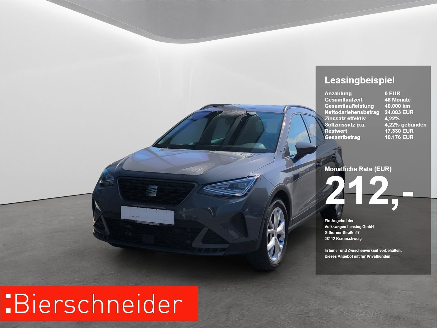 Seat Arona 1.0 TSI DSG FR LED NAVI ACC PARKASS KAMERA