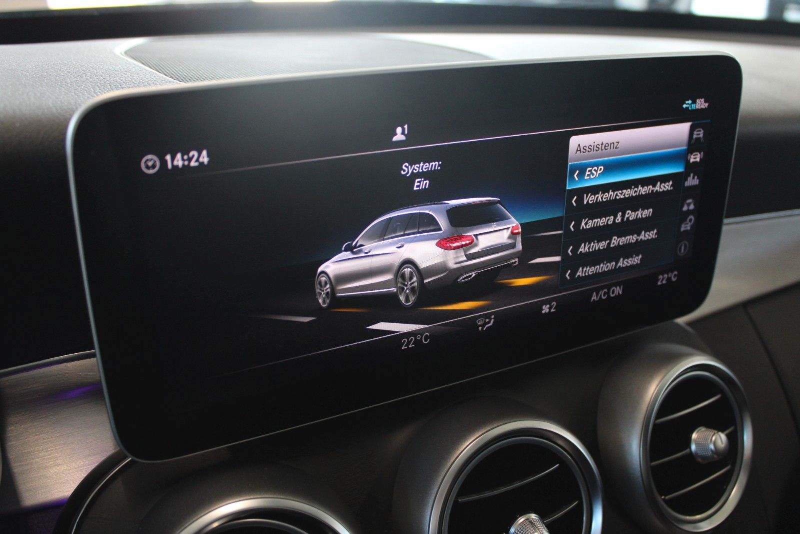 Fahrzeugabbildung Mercedes-Benz C 200 T 9-G Tronic Avantgarde MHEV LED AHK CAM