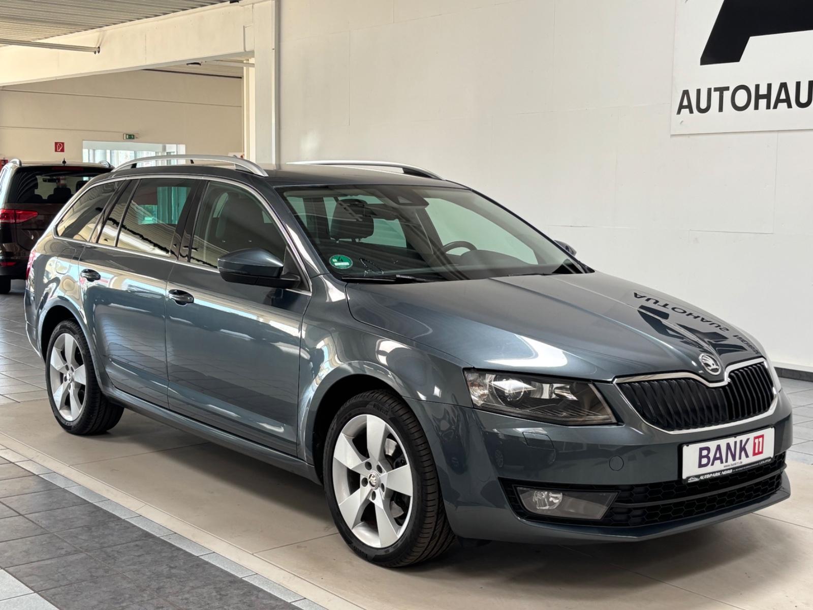 Skoda Octavia 2.0 TDI,Automatik,Scheckheft,Teilleder