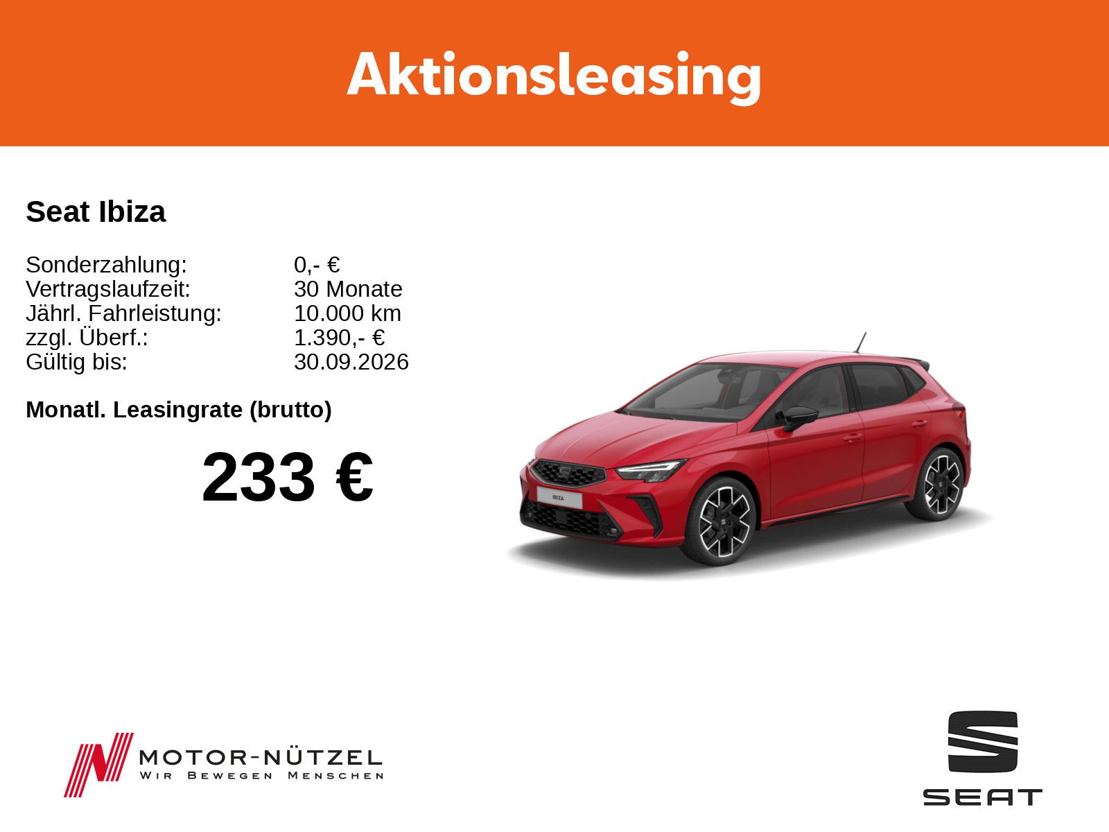 Seat Ibiza FR Black Edition 1.0 TSI 7-Gang DSG