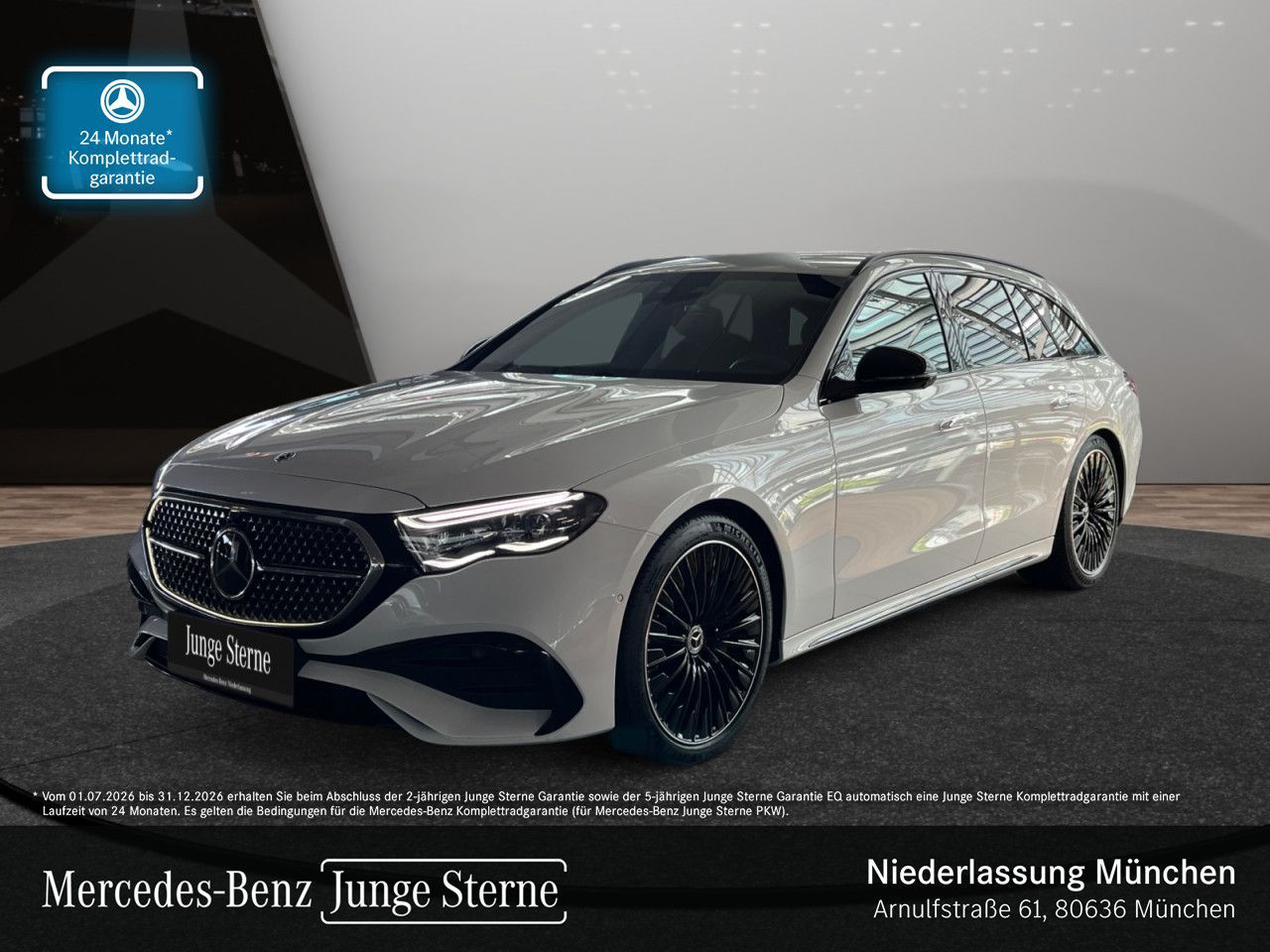 Mercedes-Benz E 300 T de 4M AMG/PREM./NIGHT/LEDER/20"/ASSISTSY