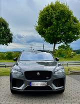 Jaguar F-Pace SVR 5.0 V8, 1.Hand, Ammonite Grey  - Jaguar F-Pace: Svr