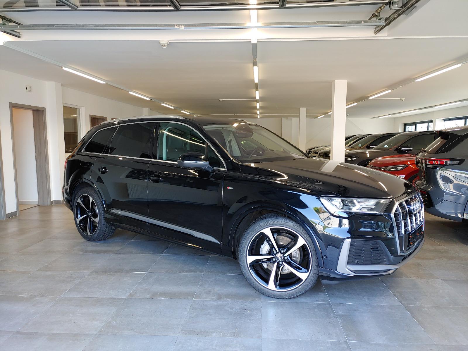 Audi Q7 50 TDI quattro S line 21"ALU/Luft/360°/Standh