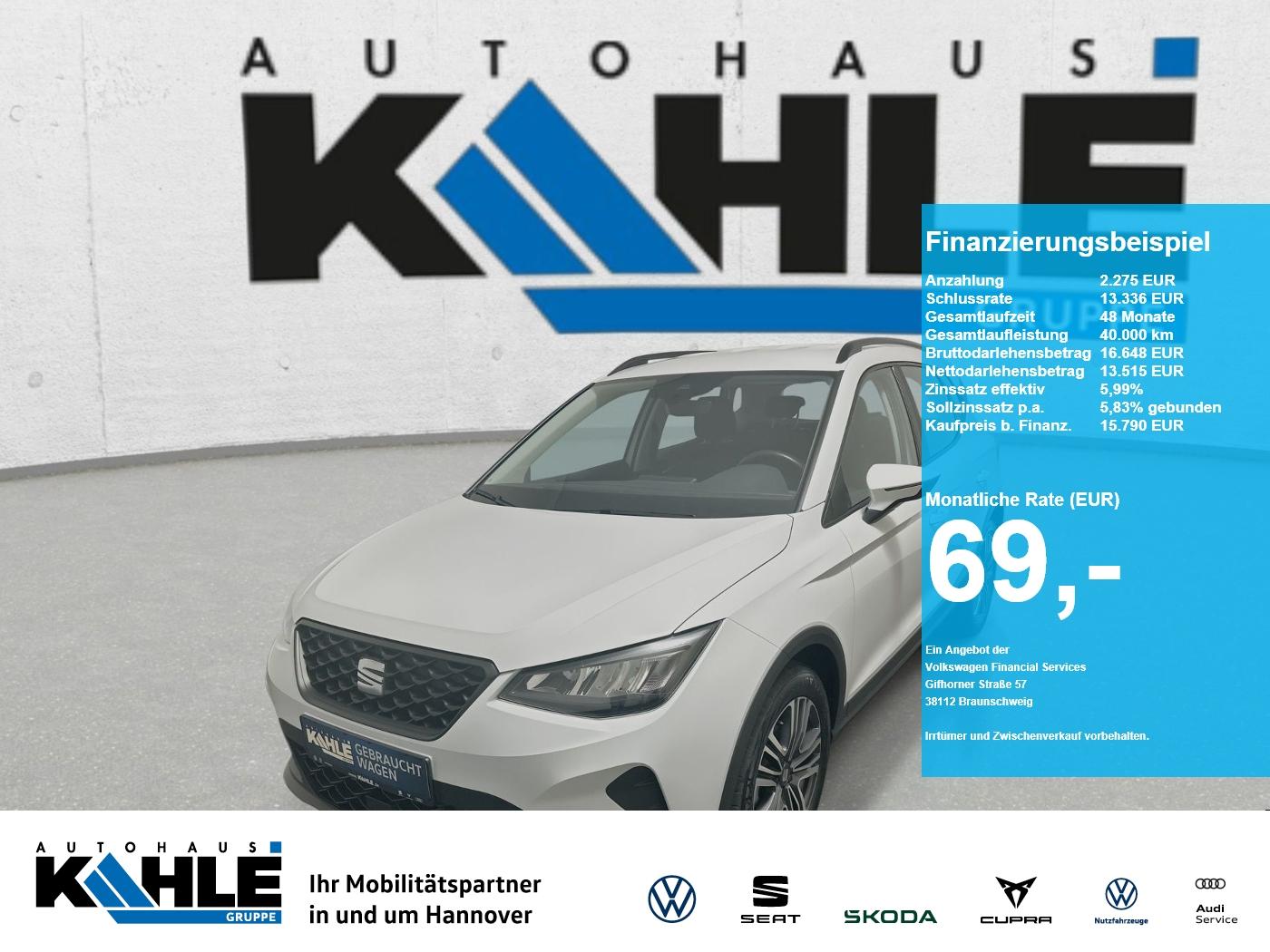 Seat Arona Style edition gebraucht kaufen bei mobile.de