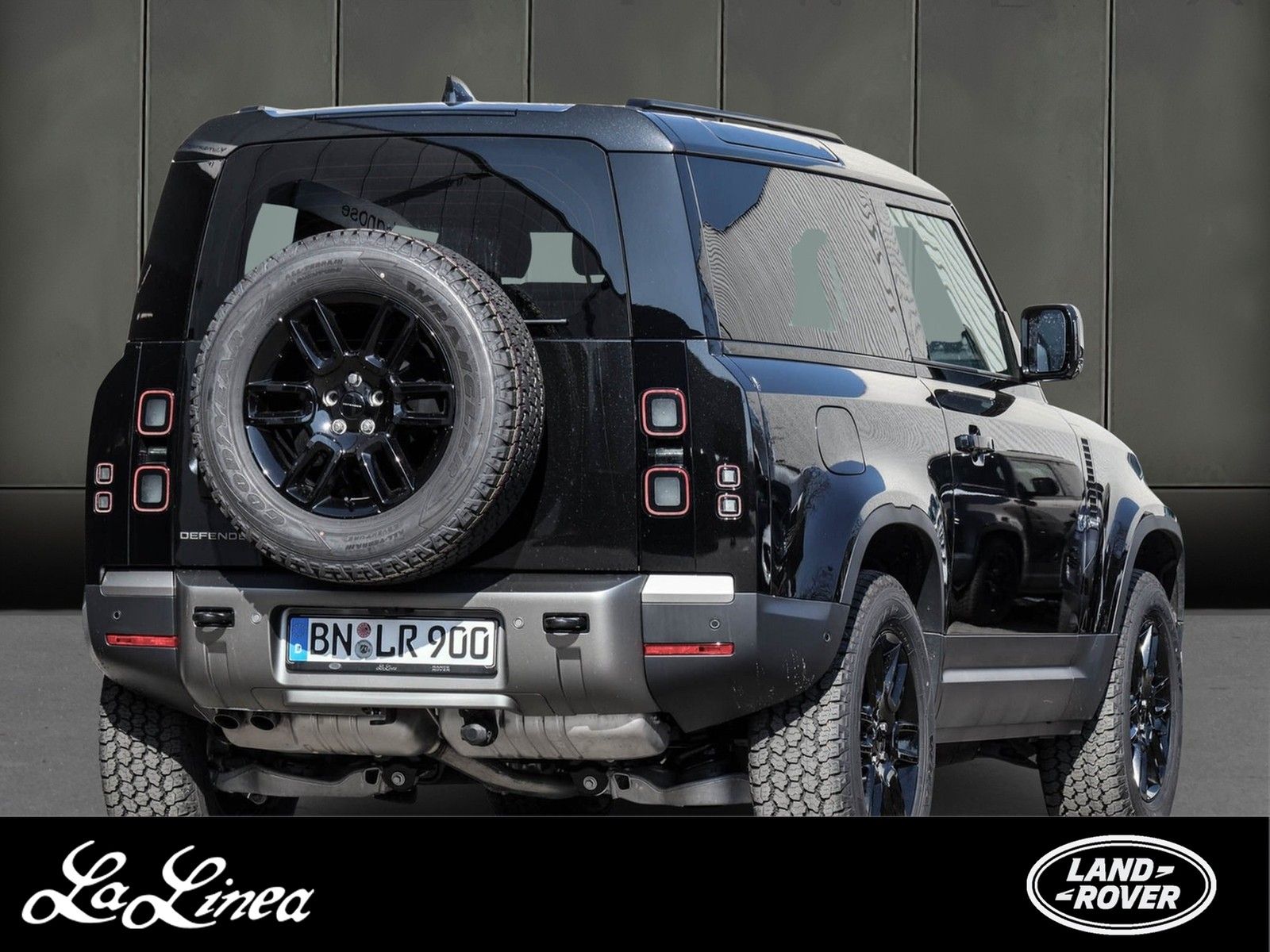 Land Rover Defender 90 S mit festen Trittbrettern 19 lM bl foto 2