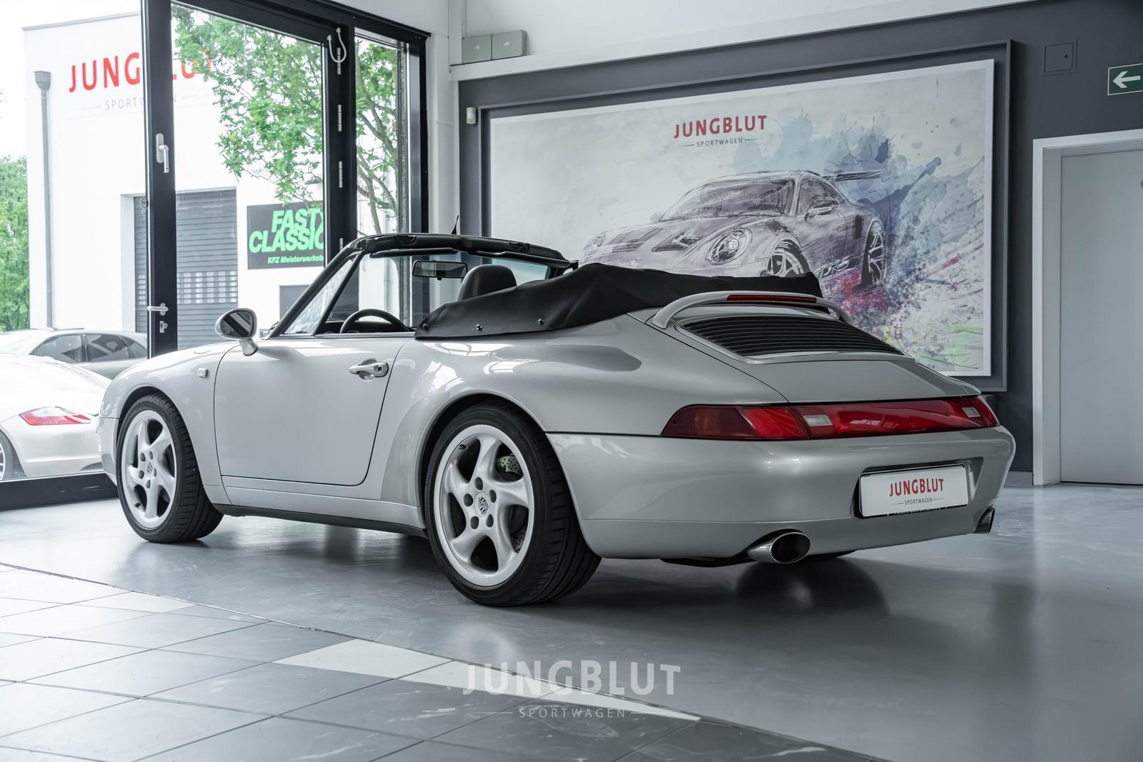 Porsche 993 Carrera Cabriolet, Tiptr. Deut. Auslieferung