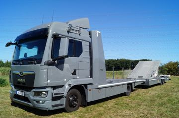 MAN TGL 12.250 AUT-TIJHOF AUTOTRANSPORTER+ANHÄNGER-