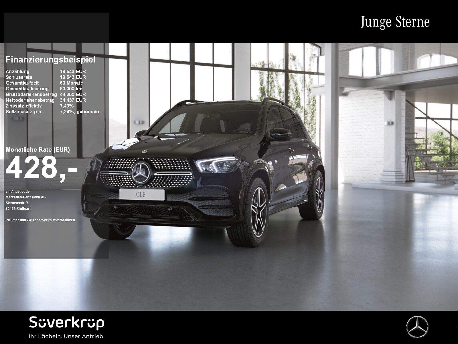 Mercedes-Benz GLE 450 4M AMG BURM NIGHT WIDE 360 AHK DISTR