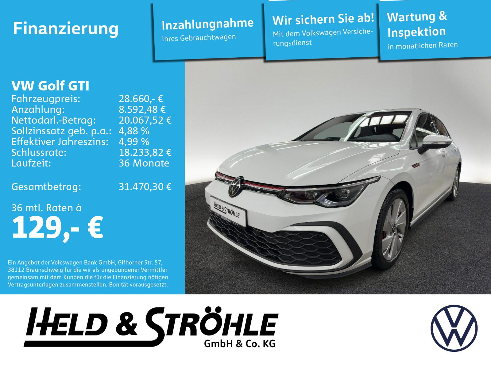 Volkswagen Golf GTI 2.0 TSI DSG LED SHZ TOP-SITZE PDC