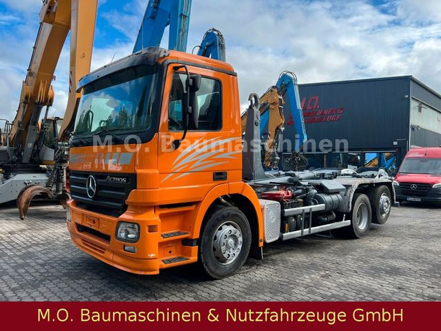 Mercedes-Benz Actros 2541/Meiller RK 20.65/Wittig Kompressor /