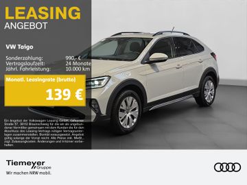 Volkswagen Leasingangebot: Volkswagen Taigo 1.0 TSI LIFE IQ.LIGHT NAVI APP-CON PRIVACY