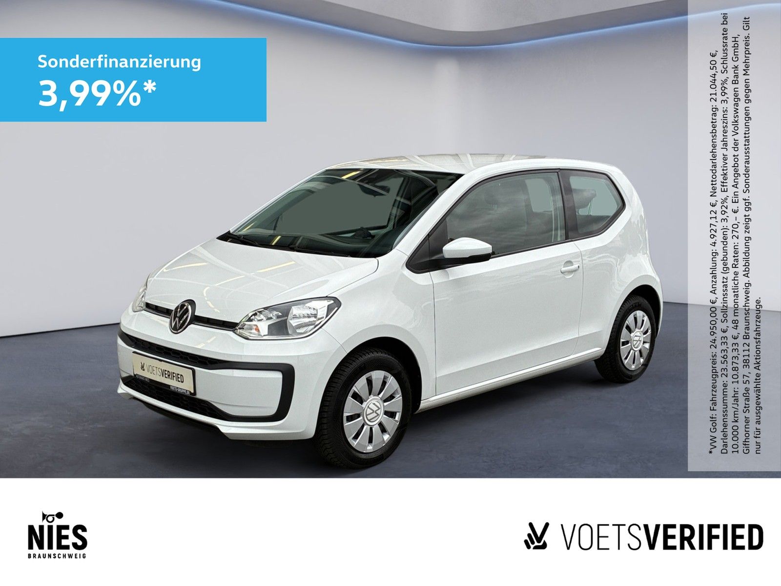 Volkswagen up! move up! 1.0 TSI RearView+GRA+DAB