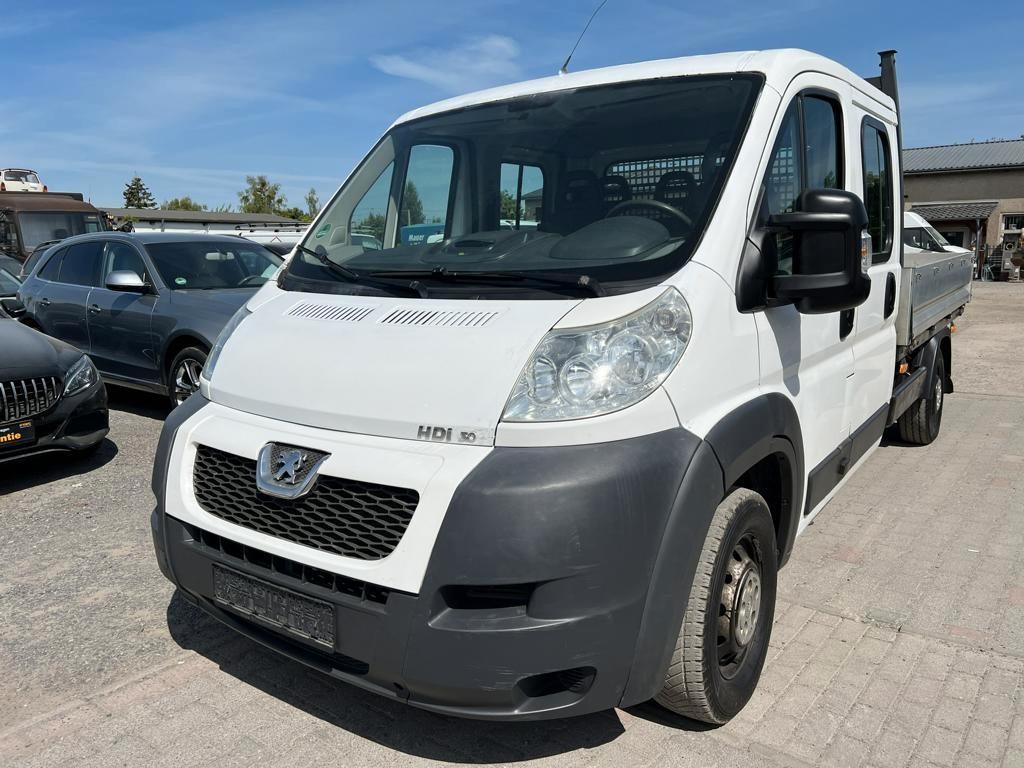 Peugeot BOXER HDi DOPPELKABINE PRITSCHE STANDHEITZUNG