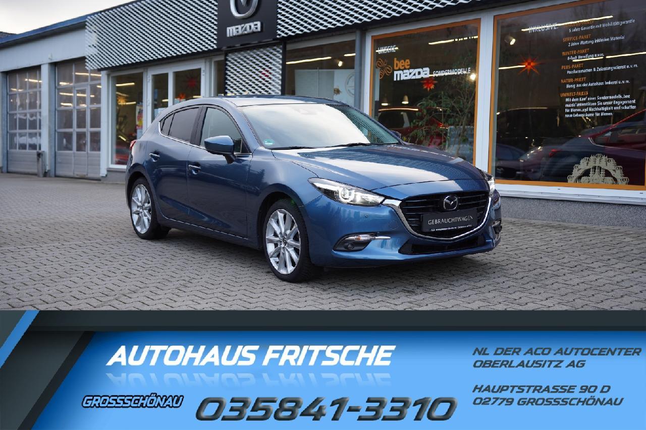 Mazda 3 Sports-Line / Leder / Automatik / BOSE / LED