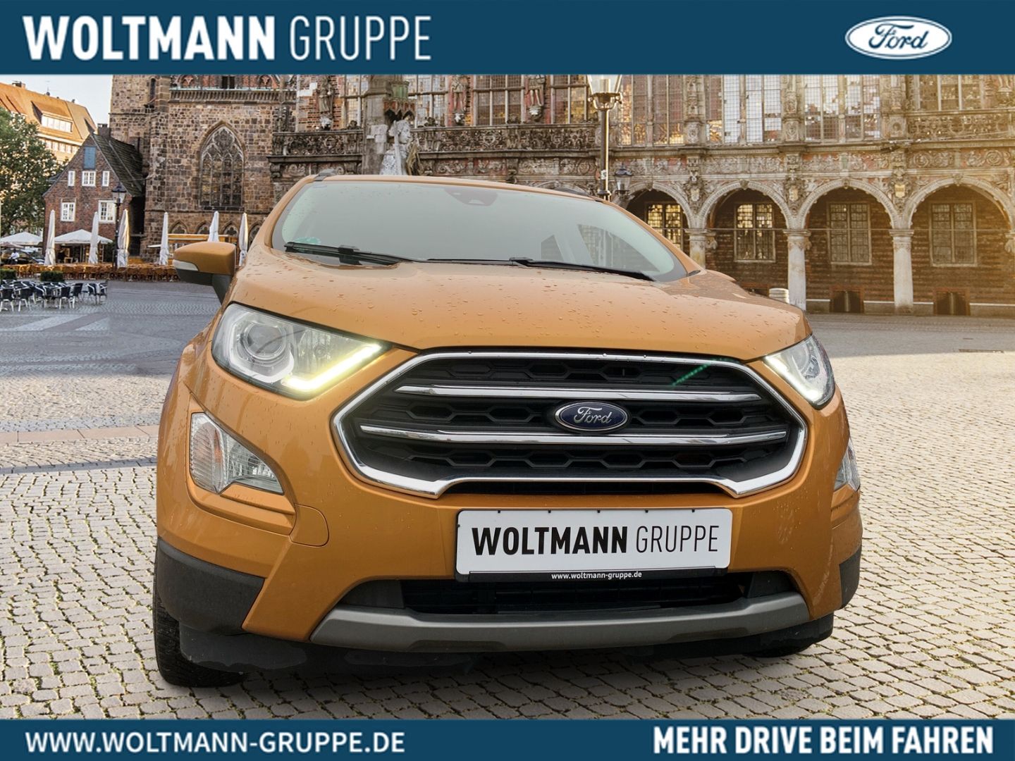 Fahrzeugabbildung Ford EcoSport Titanium nur 10.000 km!!, Navi, Sitzhei