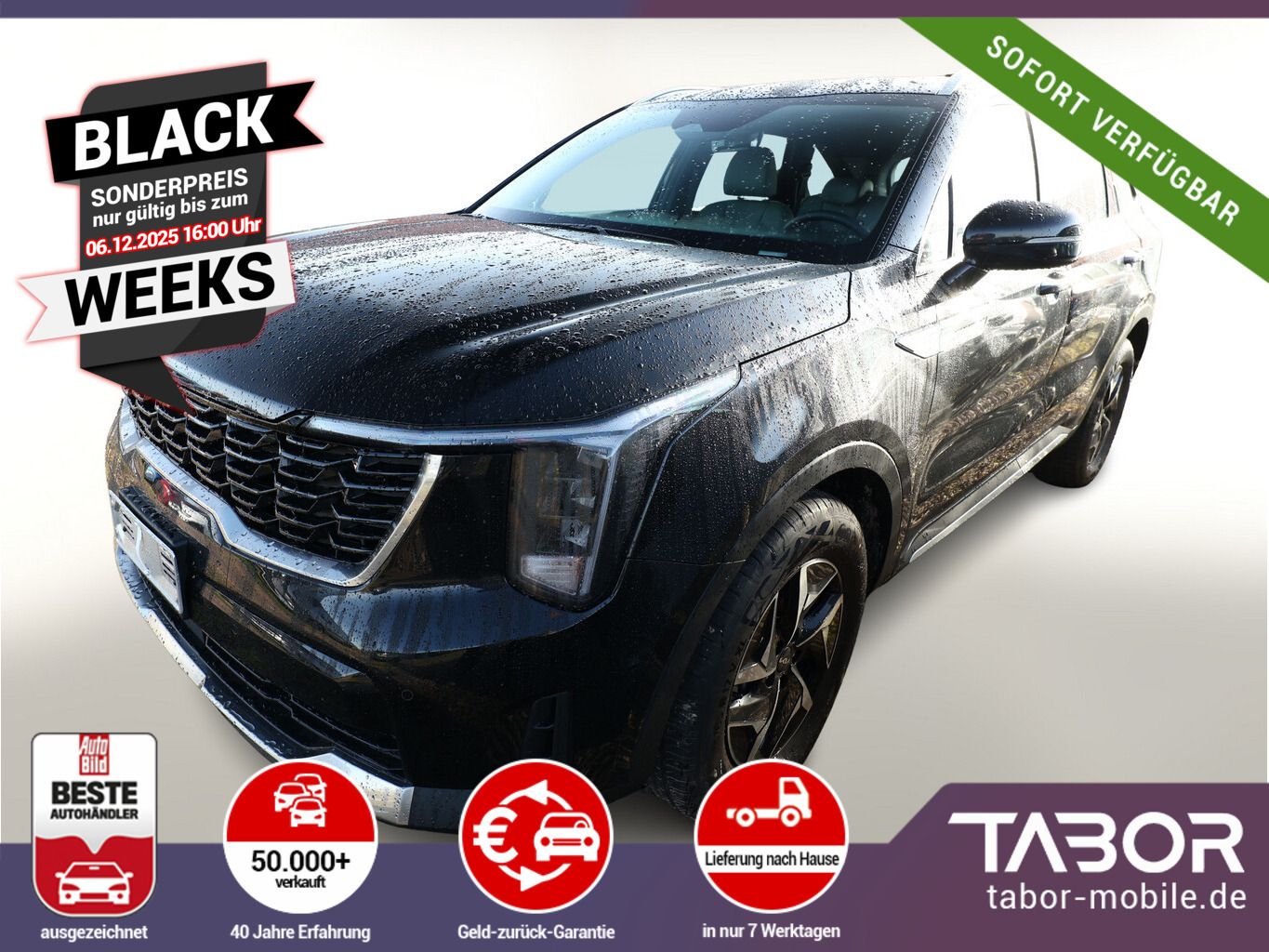 Kia Sorento 1.6 HEV ACC LED Kam 2xPDC Keyl UVP-11%*