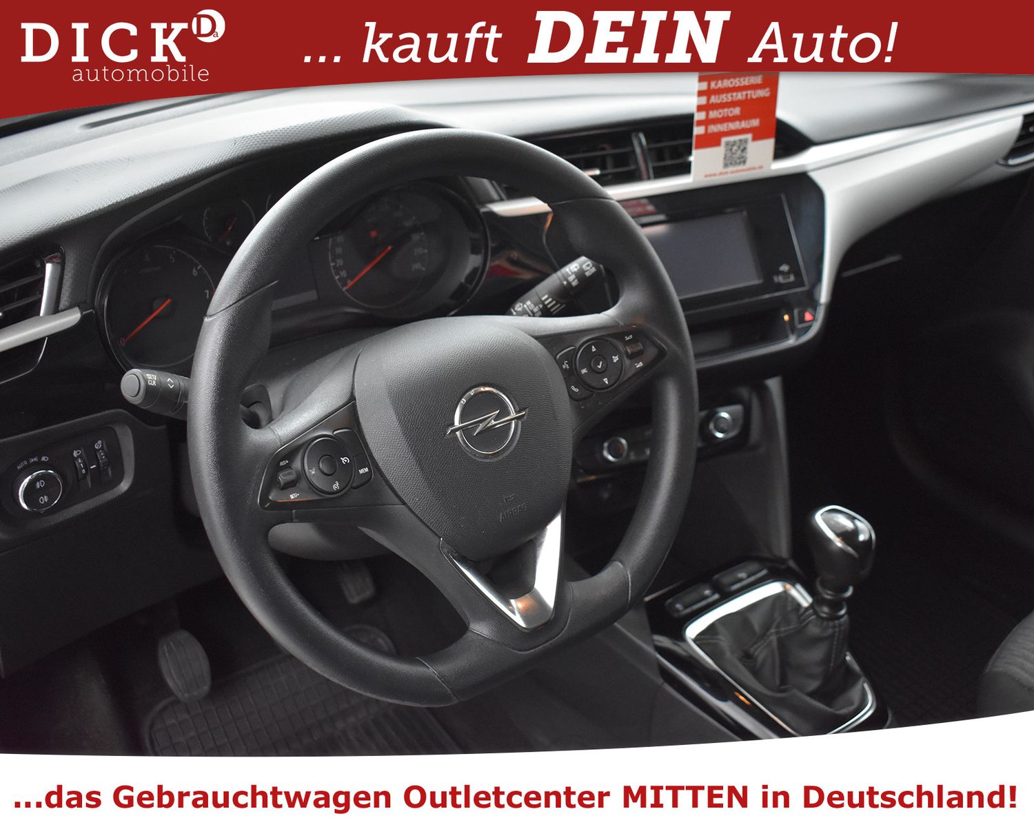 Fahrzeugabbildung Opel Corsa F 1.5D Edit 5TÜR+KLIMA+PDC+TEM+SERVICE NEU