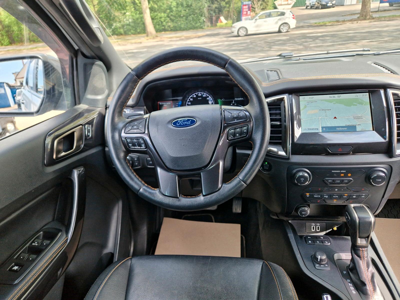 Ford Ranger Wildtrak 4x4 DoKa +AHK+LED+KAMERA+