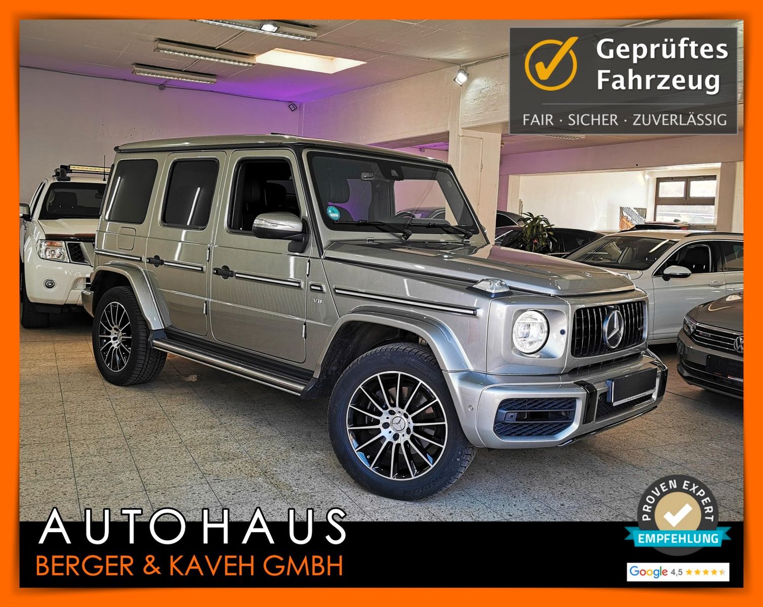 MERCEDES-BENZ G500 AMG | MASSAGE | JUNGE STERNE