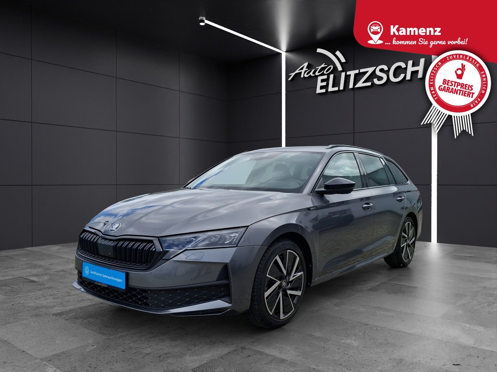 Fahrzeugabbildung SKODA Octavia Combi TDI Sportline DSG Matrix Navi AID
