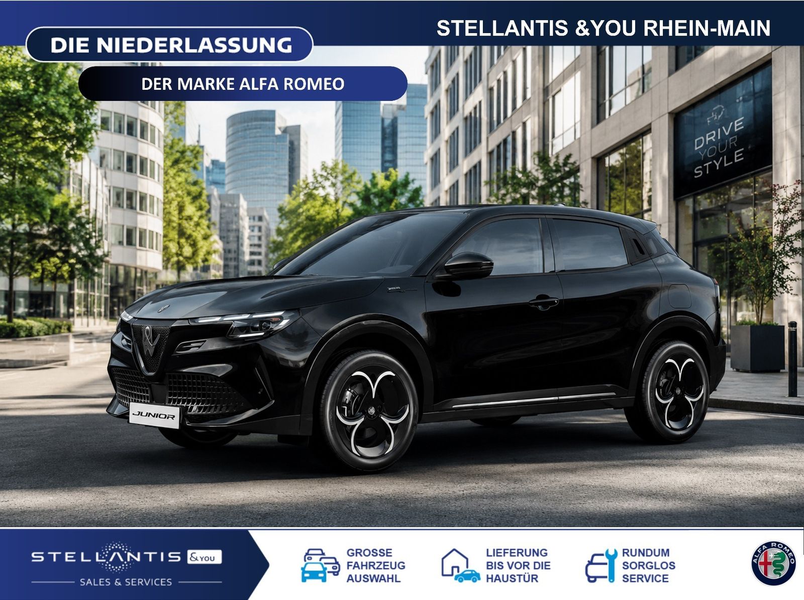 Alfa Romeo Junior Junior Elettrica Ti 54kWh LED Navi PDC
